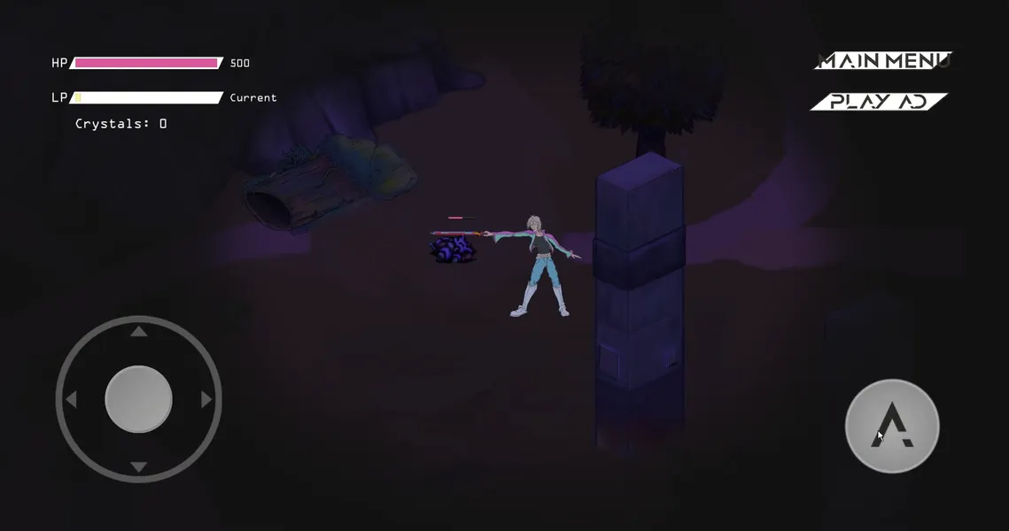 Artificial Nocturne, a game project by Matt Martnick (2020)