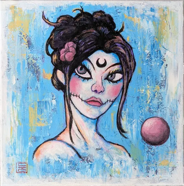 Calcabrina, a painting by Matt Martnick (2025)