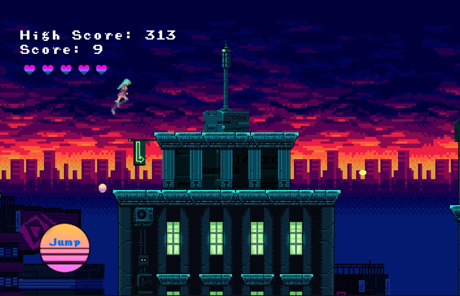 Out Runner, a game project by Matt Martnick (2020)