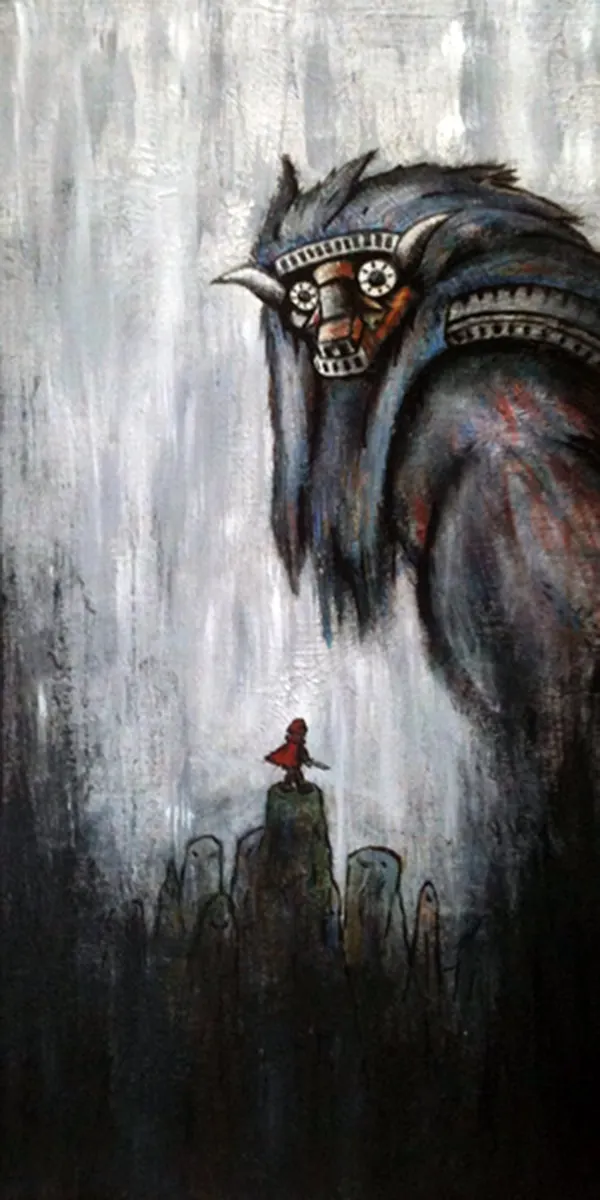 Wander, a painting by Matt Martnick (2011–15)