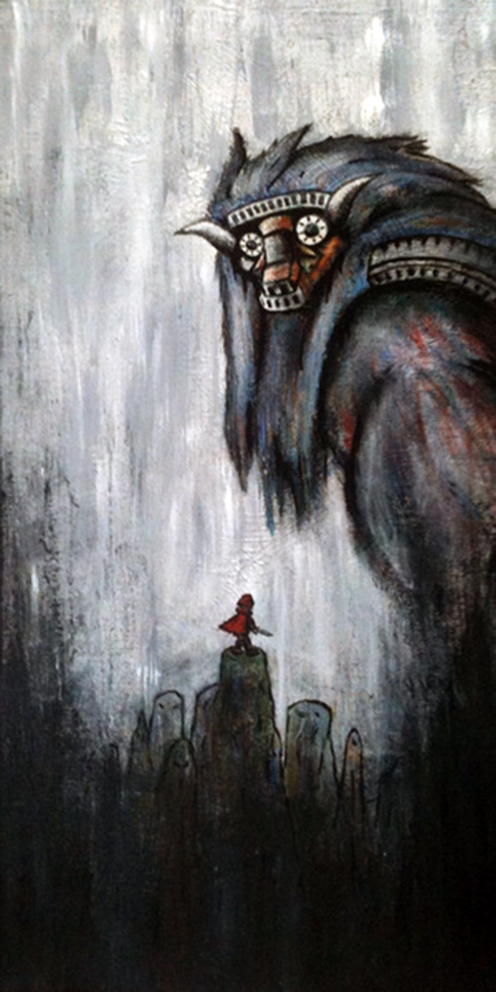 Wander, a painting by Matt Martnick (2011–15)